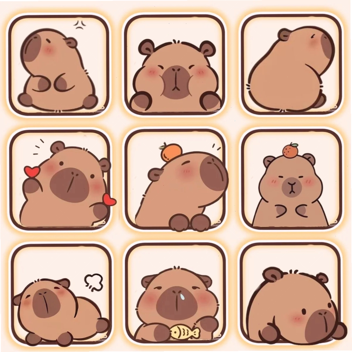 ảnh chibi động vật ngộ nghĩnh đáng yêu