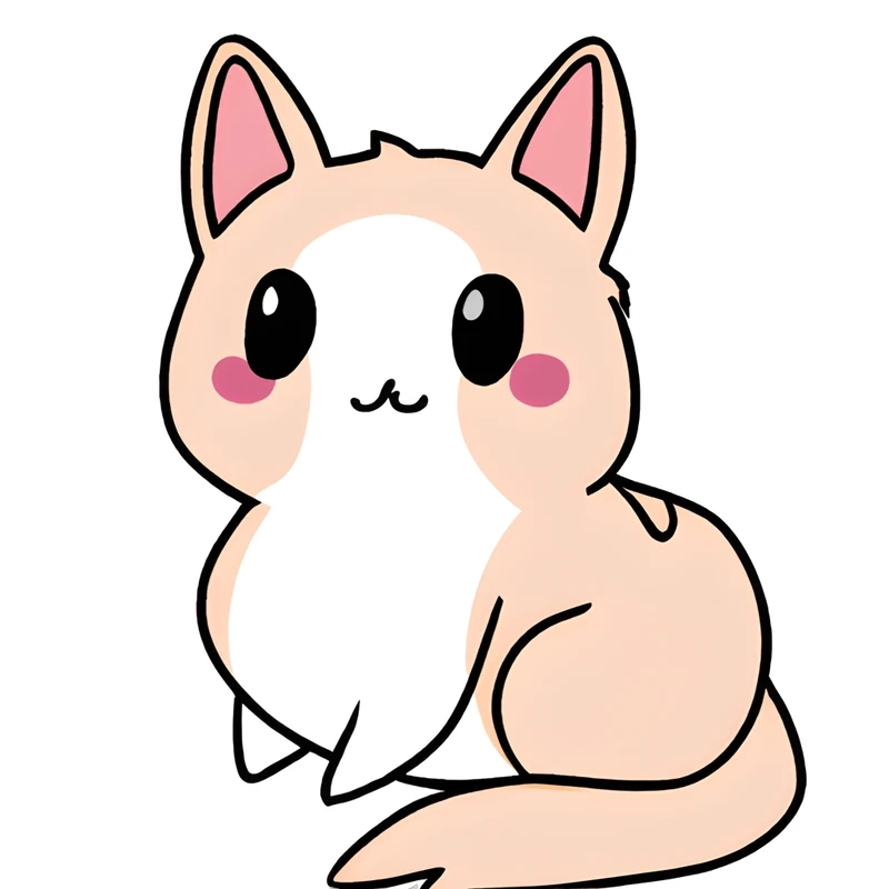 Dễ thương hết nấc với avatar dễ thương cute mèo chibi mập