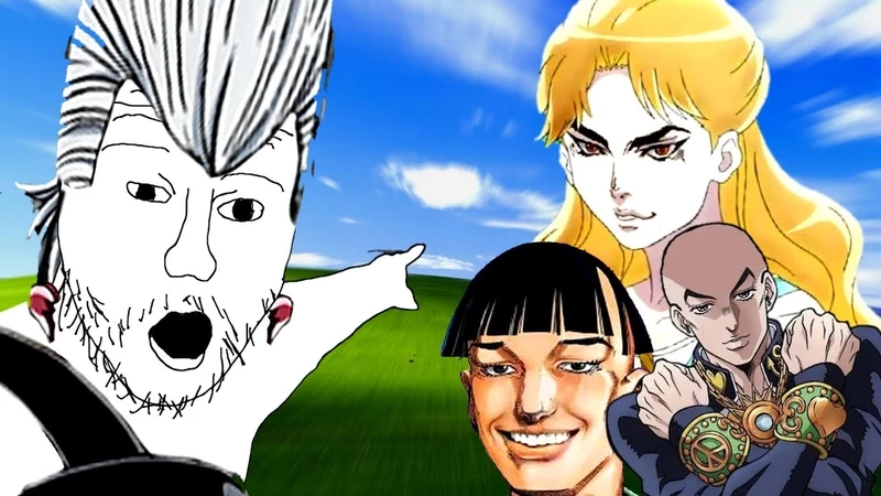 Đúng chất dị biệt với jojo bizarre meme không đụng hàng