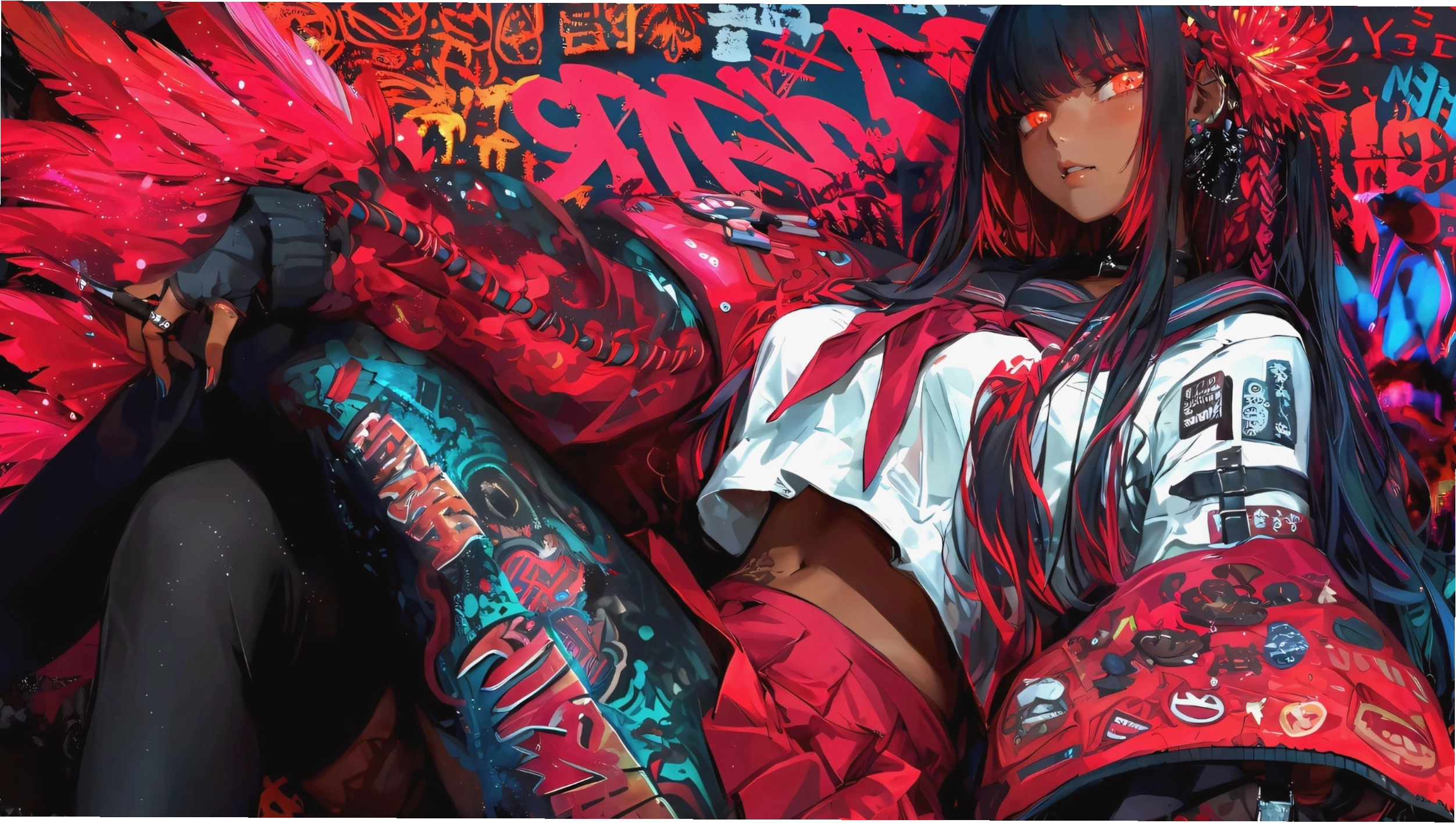 Hình nền máy tính 4K Anime dễ thương