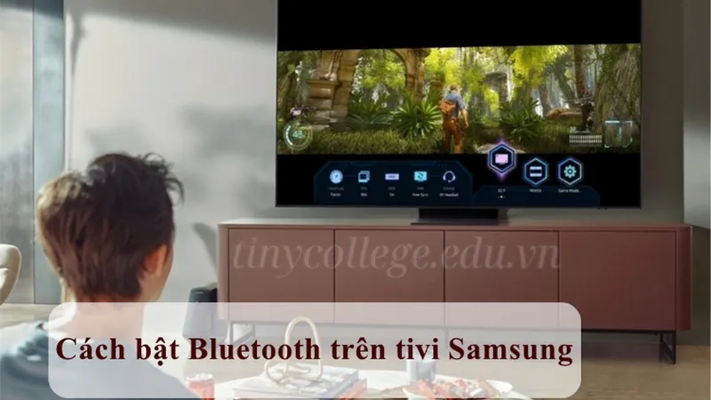 Hướng dẫn cách bật bluetooth trên tivi samsung đơn giản nhất 1