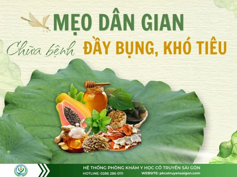 Mẹo Dân Gian Chữa Đầy Bụng Khó Tiêu Hiệu Quả Tại Nhà
