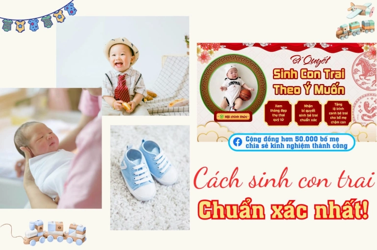 Mẹo Dân Gian Sinh Con Trai: Tổng Hợp Cách Chuẩn Nhất 2026