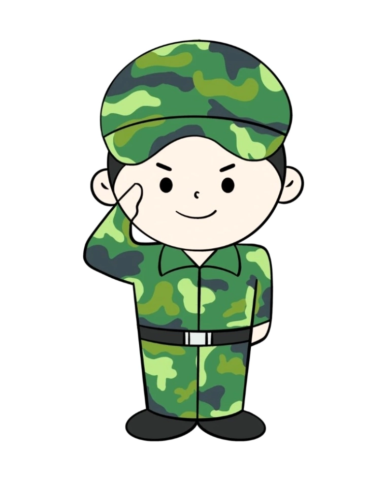 Tổng hợp hình ảnh chú bộ đội chibi đáng yêu cho năm 2026