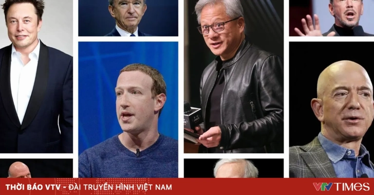 Top 5 tỷ phú giàu nhất thế giới là ai năm 2026?