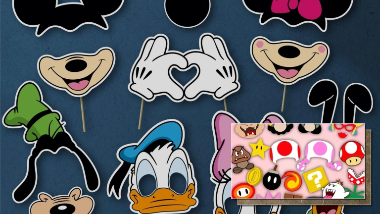 Trào lưu sử dụng animated character photo booth props bùng nổ năm 2026